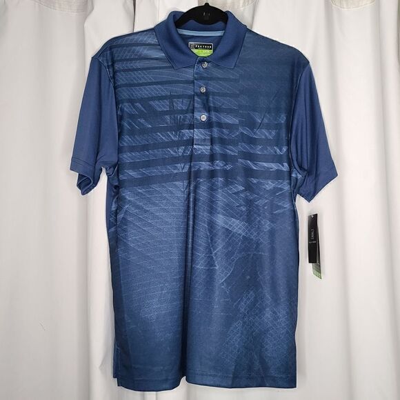 PGA Tour Other - NWT Small PGA Tour Pro Series Polo Blue Shirt